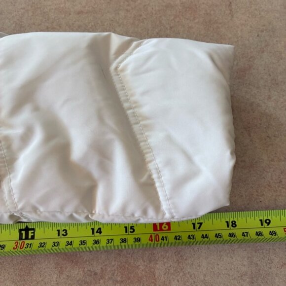 Calvin Klein Women's White Down Filled Winter Puffer Jacket Coat - Picture 13 of 16